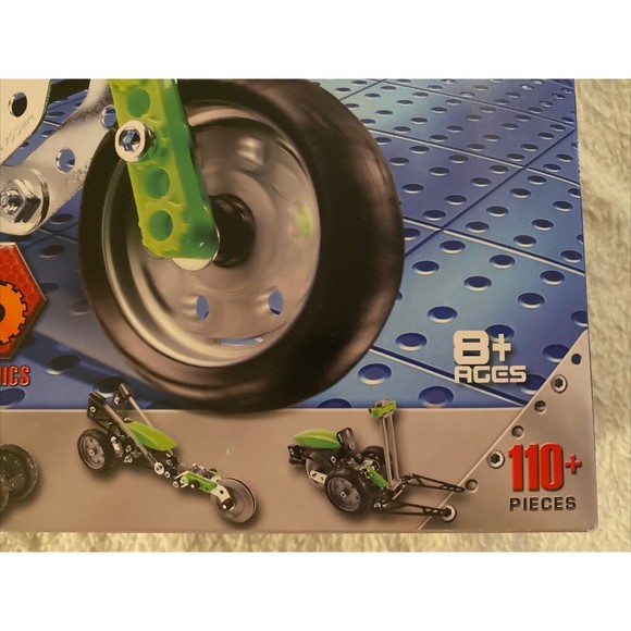 Erector Set Multi-Model Construction Set 3550 110+ Parts 5 Models with Tools New - Picture 3 of 5